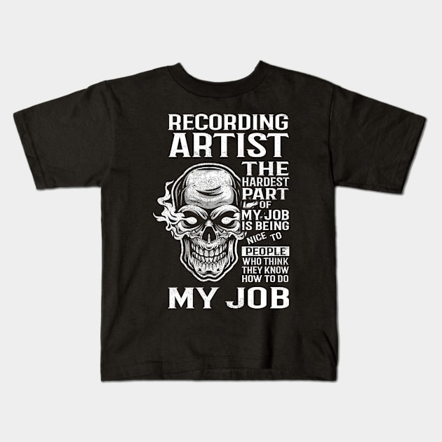 Recording Artist T Shirt - The Hardest Part Gift Item Tee Kids T-Shirt by candicekeely6155